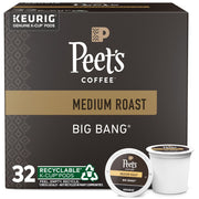 Peet's Coffee, Medium Roast Single Serve Coffee Pods, Big Bang - 32ct