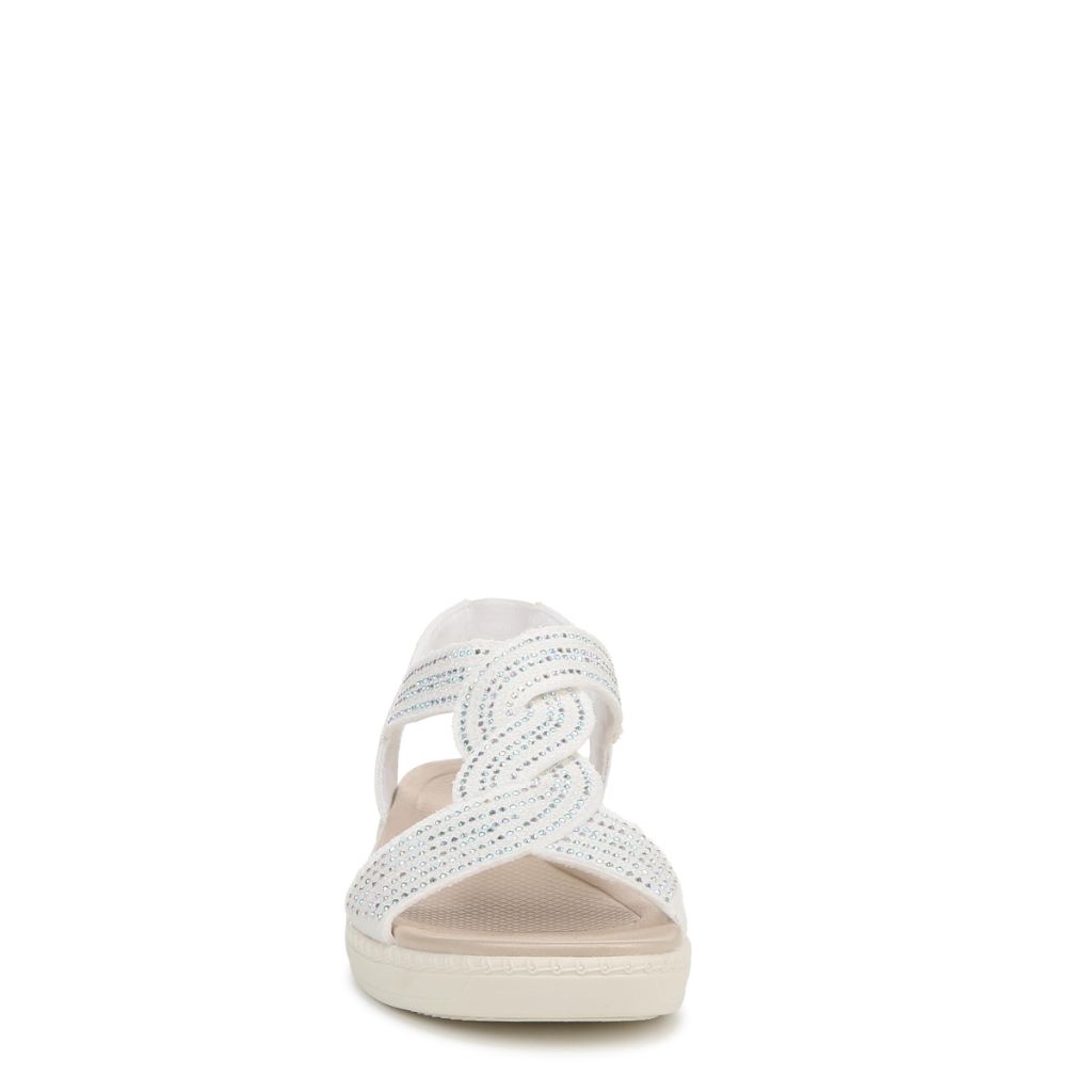 BZees Womens Lilly Bright Sandal Bright White 11 M
