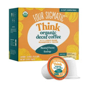 Four Sigmatic Think Organic Decaf Mushroom Coffee Keurig K-Cup Coffee Pods, 24ct.