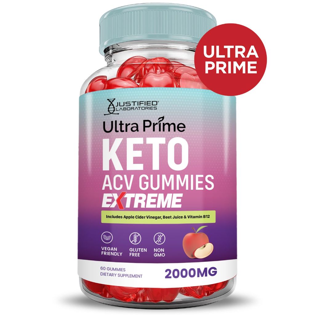 Ultra Prime Keto ACV Gummies Extreme 2000MG | 60 Gummys
