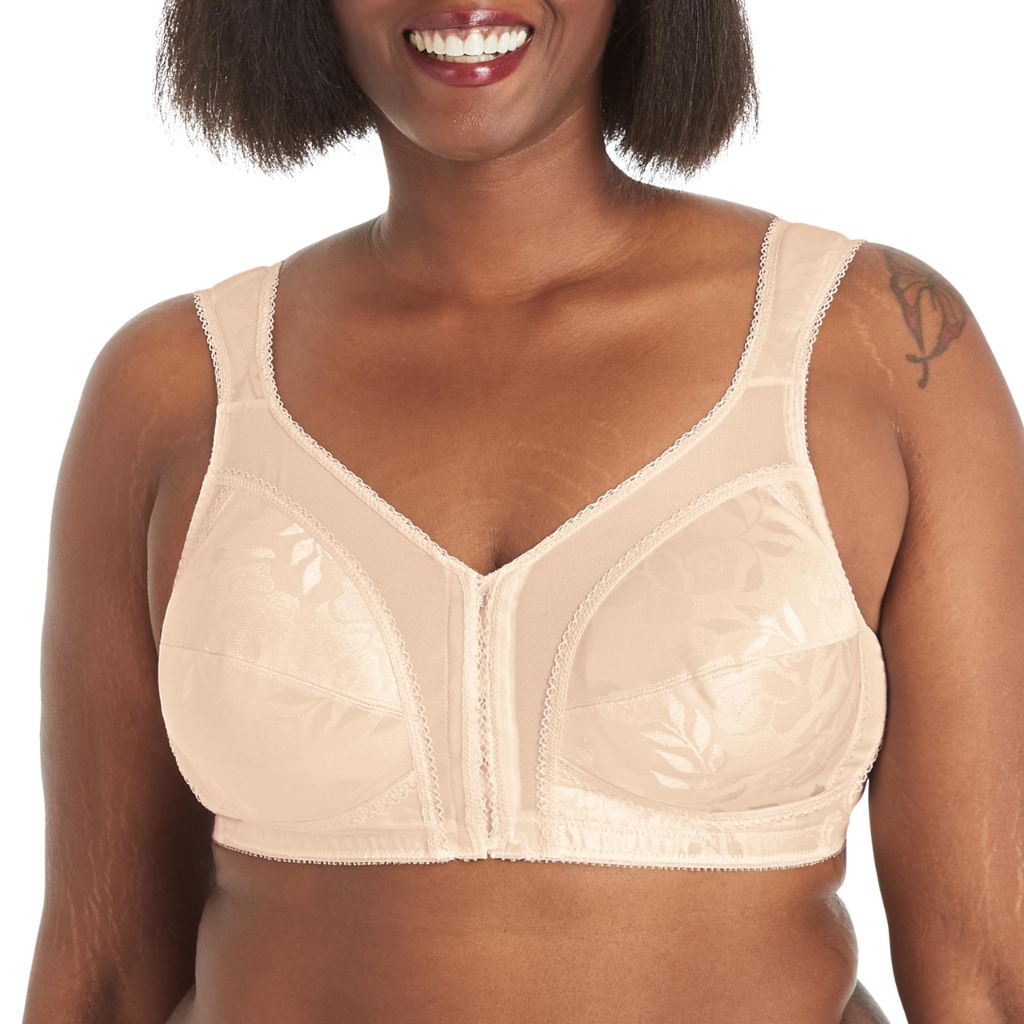 Playtex Womens Wirefree W/ Flex Back Bra, Light Beige - size 42DD