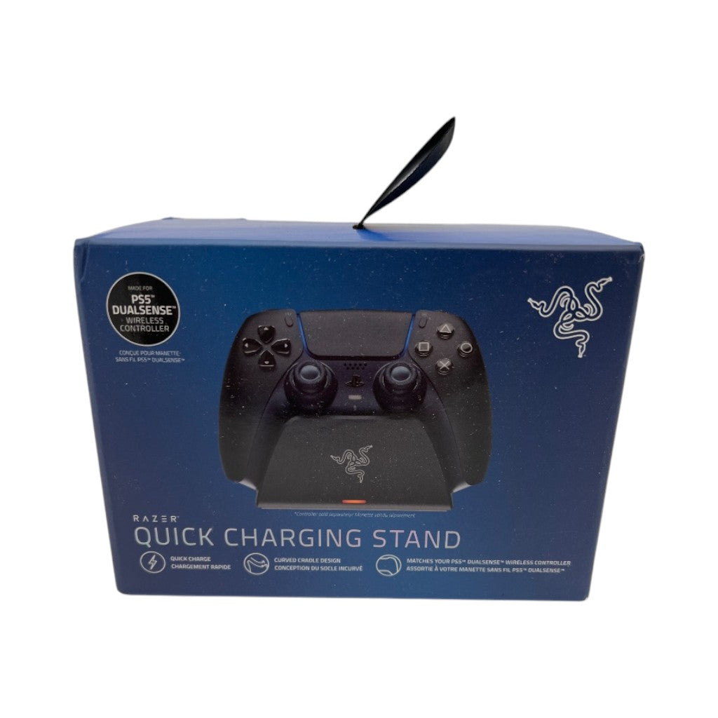 Razer Quick Charging Stand for PS5 DualSense Wireless Controller - Carbon Black