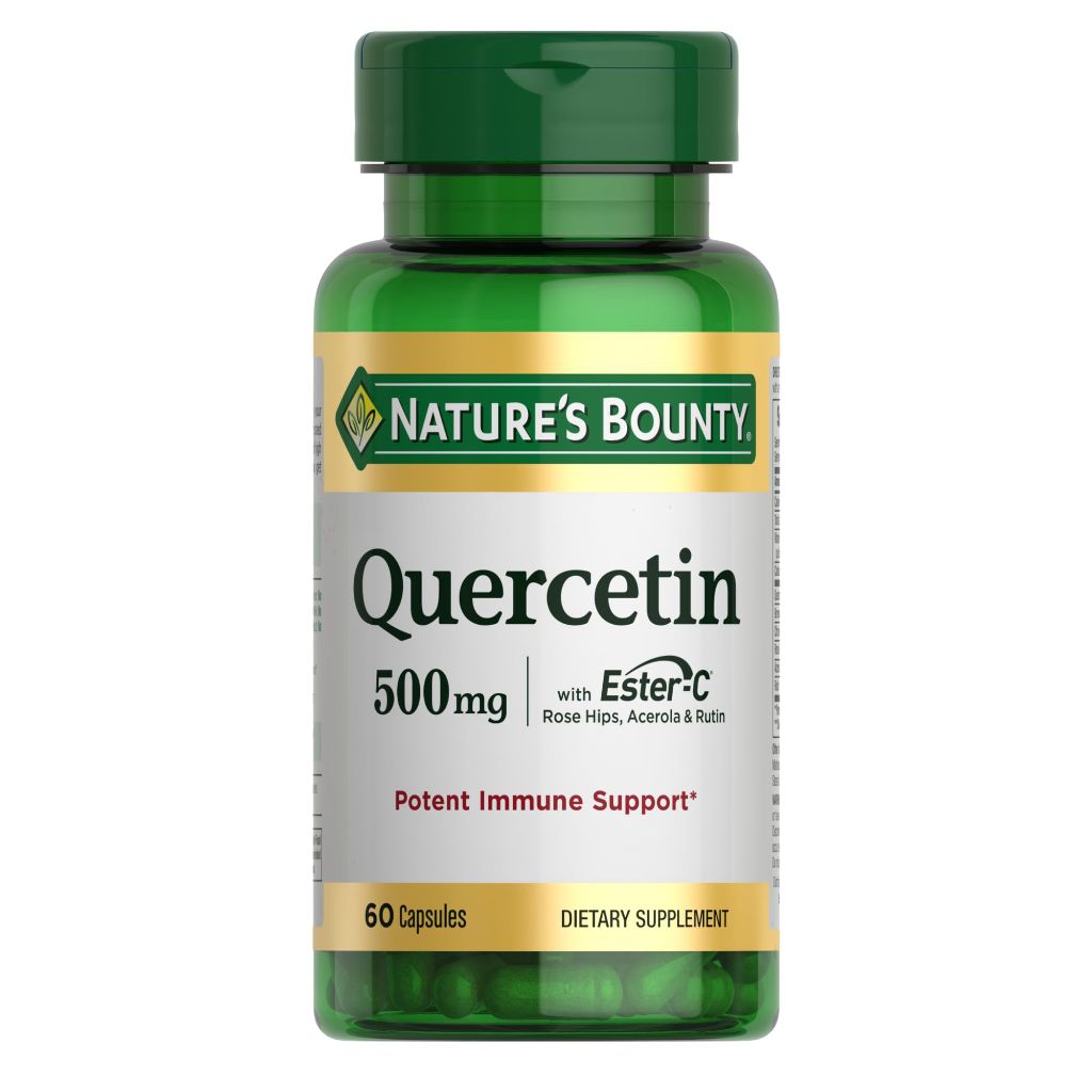 Nature’s Bounty Quercetin, Immune Support, 500mg, 60 count