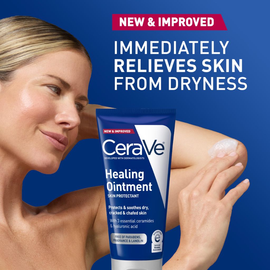 CeraVe Healing Ointment, Fragrance Free & Lanolin Free, 5 Oz