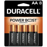 Duracell Coppertop 1.5V Alkaline Batteries - AA - 8 Pack