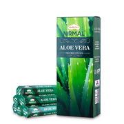 Shubhkart Nirmal Aloe Vera Incense Sticks, Pack of 6 (120 Sticks). Fresh, Clean & Soothing Scent