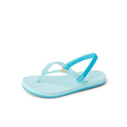 REEF Toddler/Little Kid Charming Flip Flop, Super Lightweight and Soft Footbed, Thin Strap Beach Sandal with Backstrap, Capri, 9