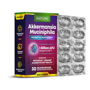 Built by Nature Akkermansia Probiotic Supplement - 30 Capsules