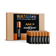 Duracell, Coppertop Aaa Alkaline Batteries with Power Boost Ingredients, Long-Lasting Alkaline in Re-closable Pack for Quick Access and Organized Storage, 28 Count