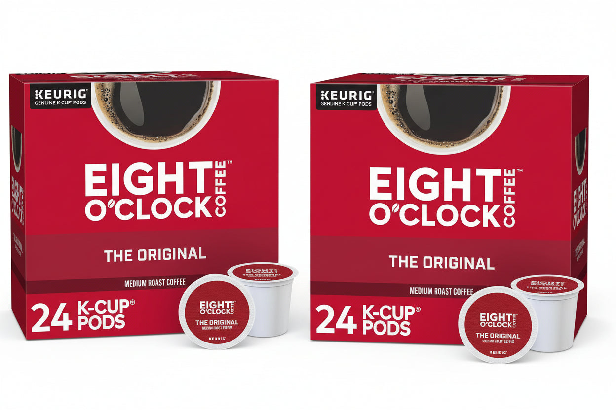 Eight O'Clock Coffee The Original Medium Roast Keurig K-Cup Coffee Pods, 48ct