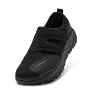 Women's Orthopedic Wide Toe Box Diabetic Shoes: Comfort Orthotic Arch Support Plantar Loafers Black Size 8