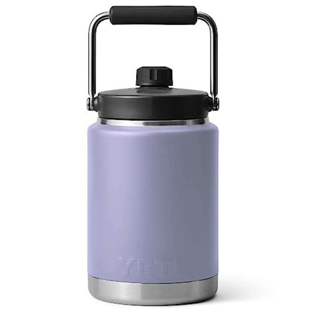 Yeti Rambler Half Gallon Jug w/MagCap, Insulated Stainless, Cosmic Lilac *Damaged*