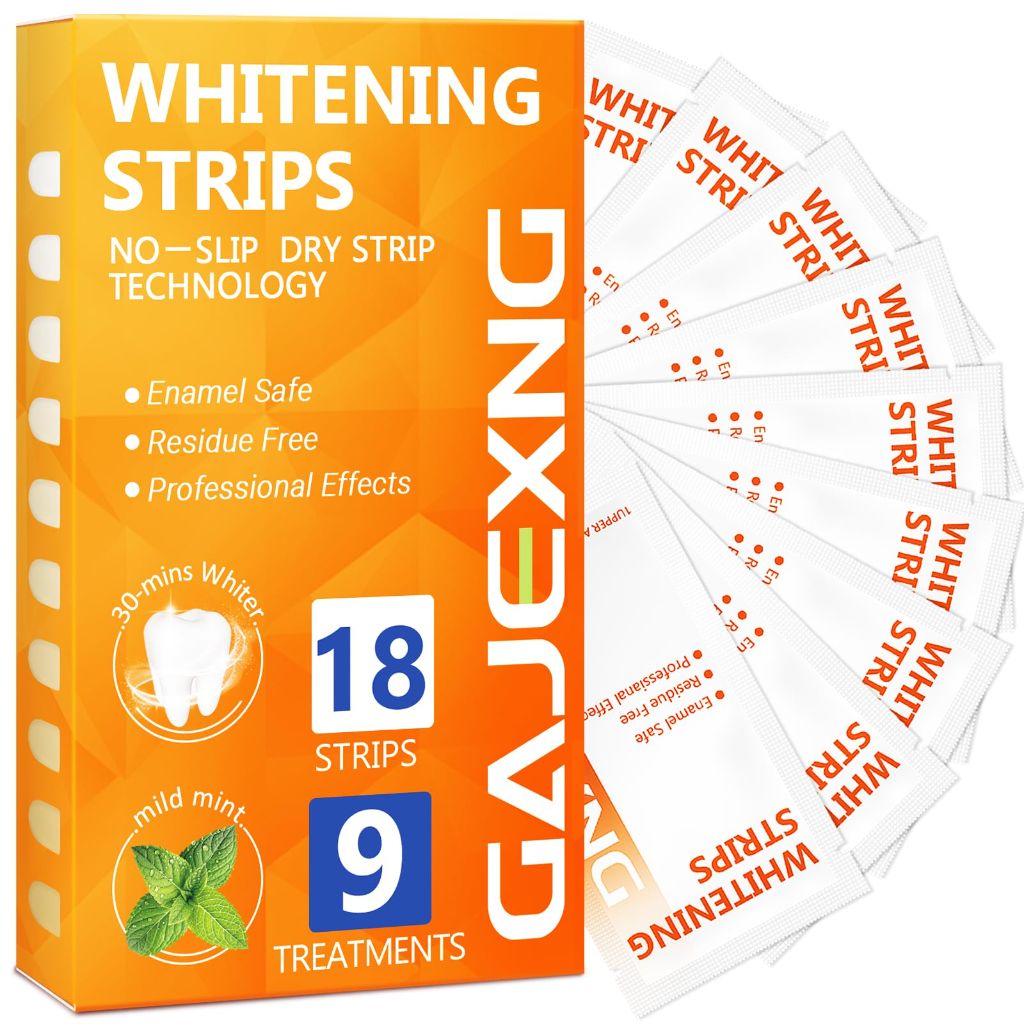 Teeth Whitening Strips, Mint - 18 Strips