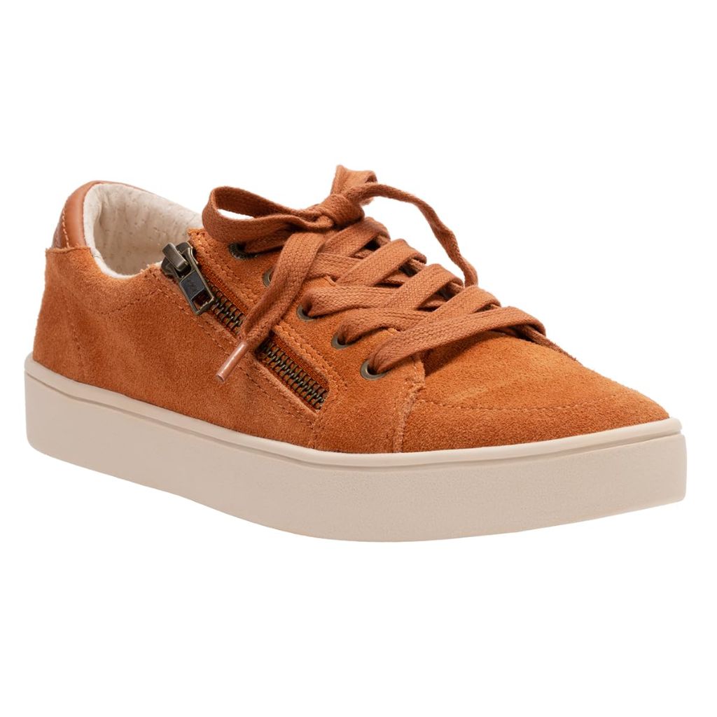 Revitalign Women's Wrigley Low Top, Brown, 6.5