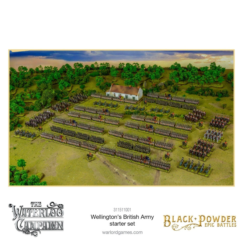 Warlord Black Powder Epic Battles Waterloo: Wellington's British Army
