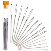 H&S Sewing Needles Set for Beginners and Professionals - 15 Stainless Steel