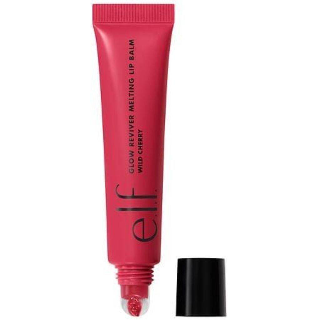 e.l.f. Glow Reviver Melting Lip Balm - Wild Cherry, 0.52 oz.