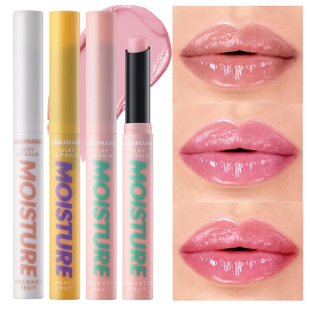 Jolilab Tinted Lip Balm Color Change Silky Texture (Strawberry + Honey）