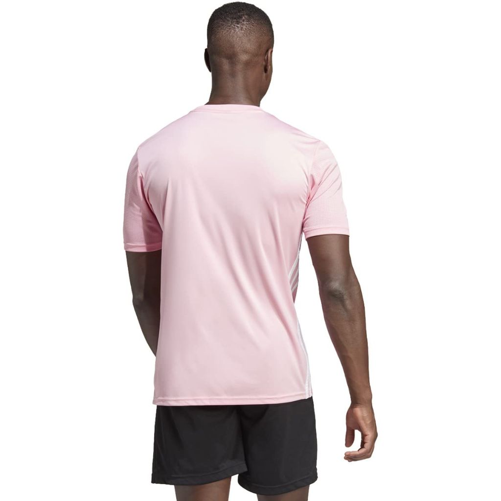 Adidas Mens Tabela 23 Jersey, Light Pink/White - size Large