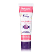Himalaya Botanique Kids Toothpaste with Xylitol, Bubble Gum Flavor - Gentle Fluoride Free Toothpaste 4 oz
