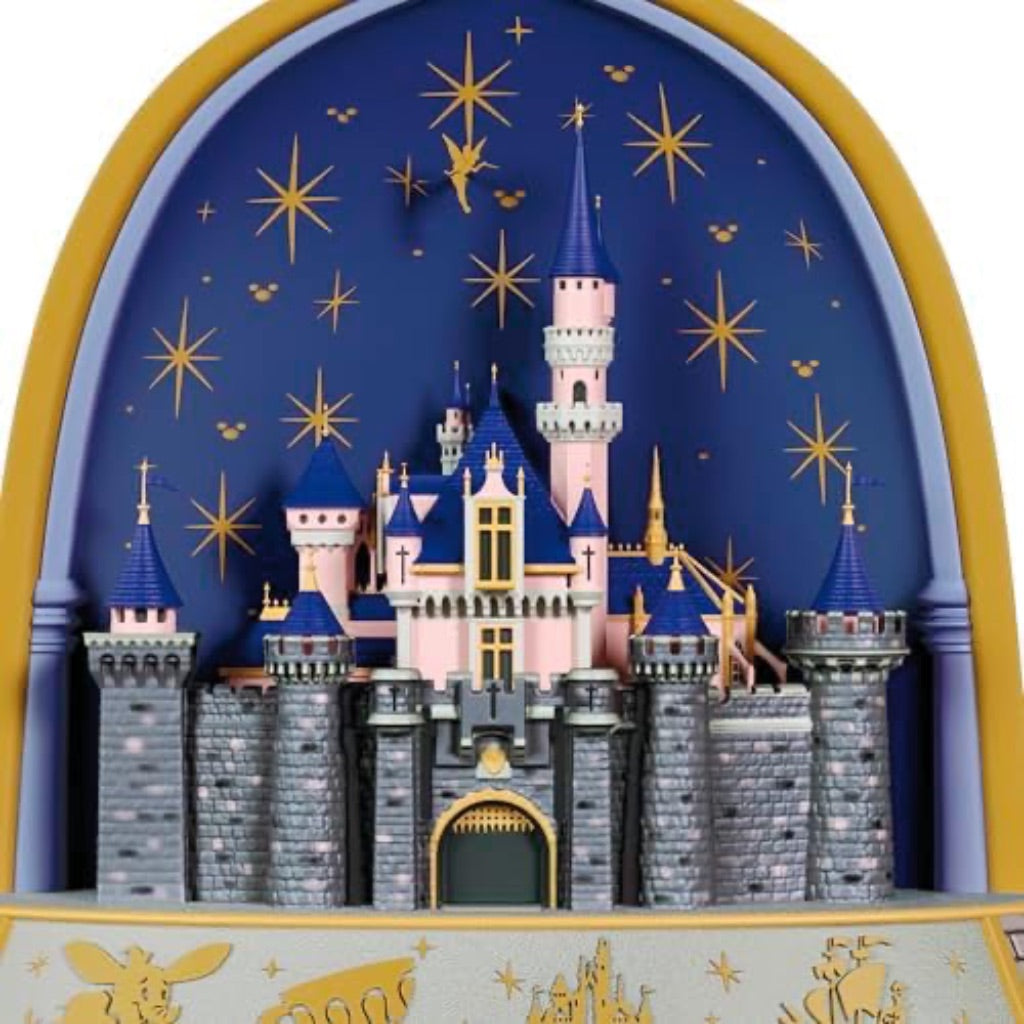 Hallmark Keepsake Disney Christmas Ornament 2025, Disneyland 70th Anniversary A Magical Celebration Musical with Light, Sleeping Beauty Castle *Damaged Box*