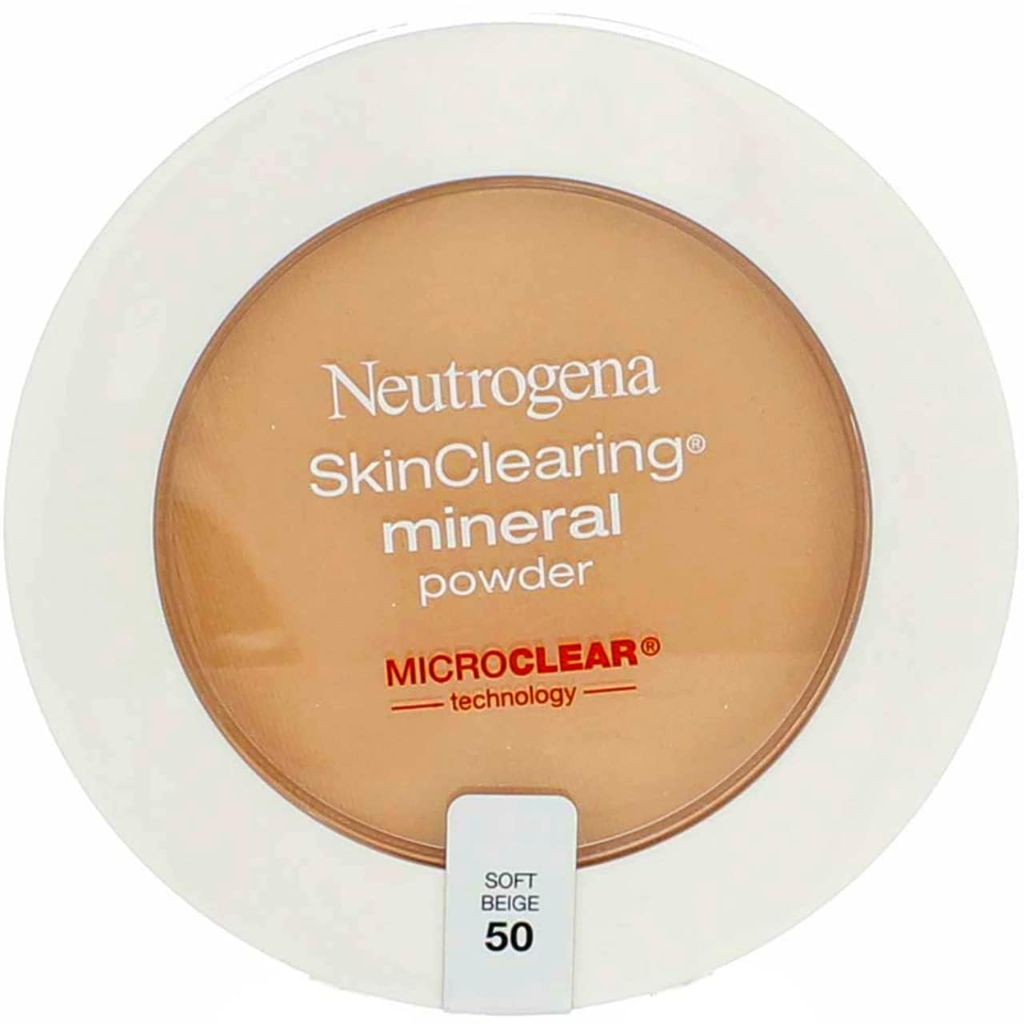 Neutrogena SkinClearing Mineral Powder, Soft Beige 50