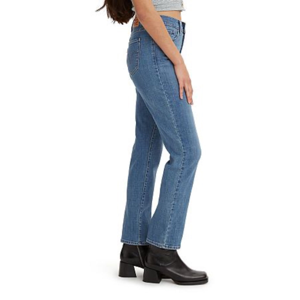 Women's Levi's® Classic Straight-Leg Jeans, Size: 31 (US 12), Lapis Speed