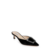 Badgley Mischka Abigayl Mule, Black, 8.5
