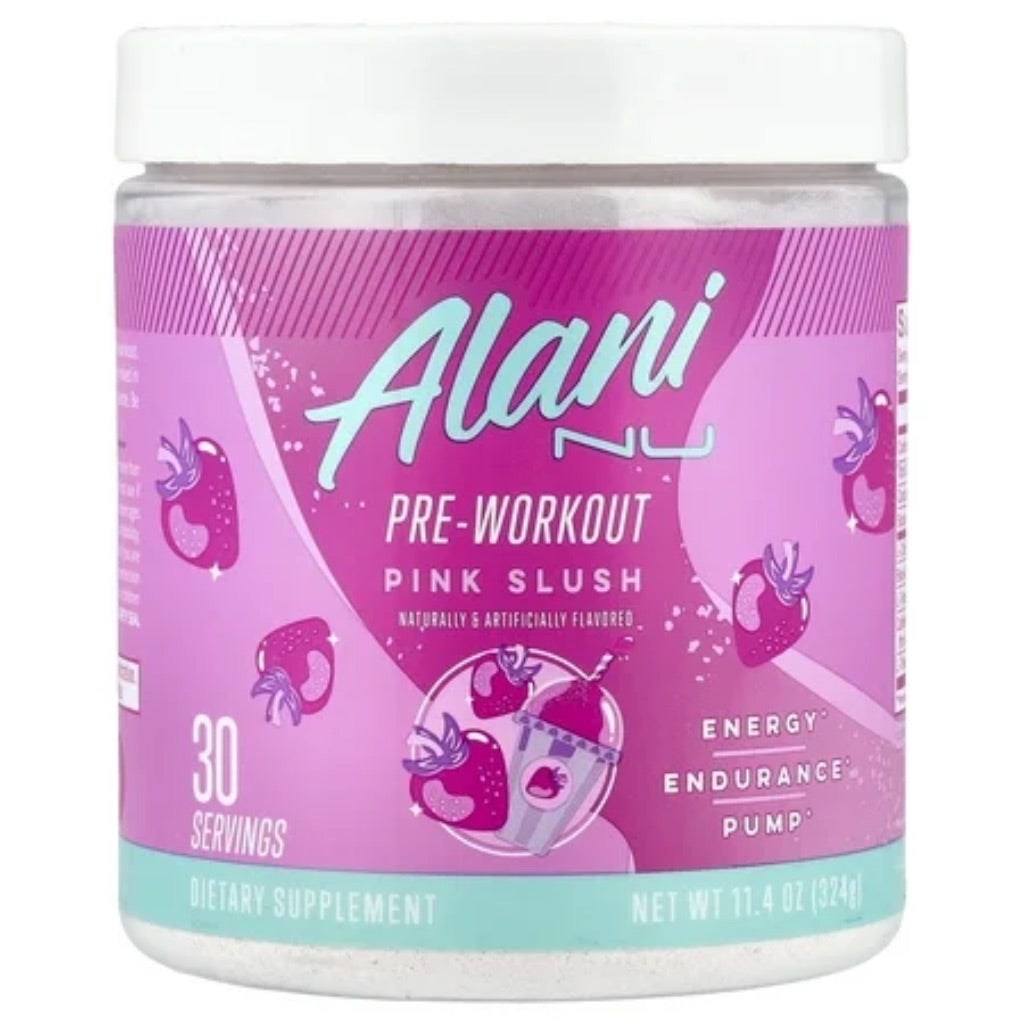 Alani Nu Pre Workout Powder - Pink Slush, 11.4 Oz (30 Servings)