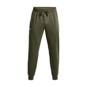 Under Armour Men's Rival Fleece Joggers, (390) Marine OD Green / / White, Large