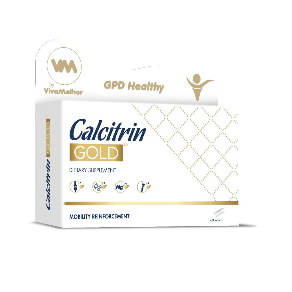Soy Sano Calcitrin Gold Dietary Supplement, Mobility Reinforcement | 60 Tablets