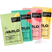 Harlo 3-in-1 Electrolytes Powder with Collagen & Creatine  | 4-Flavor Sample Pack