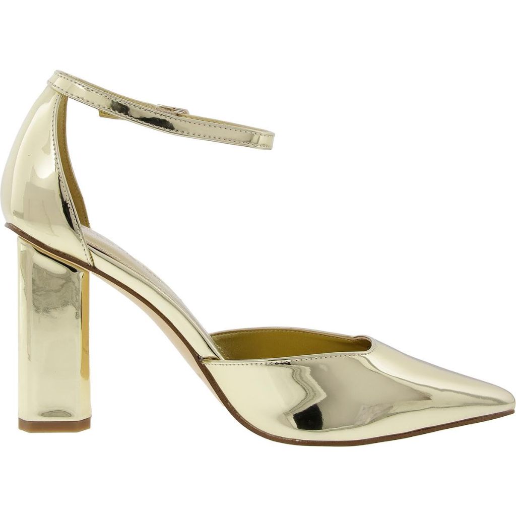 Marc Fisher Women's Demeter Pump, Gold Size 10