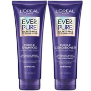 L'Oreal Paris EverPure Purple Shampoo & Conditioner Kit - 6.8 Fl Oz