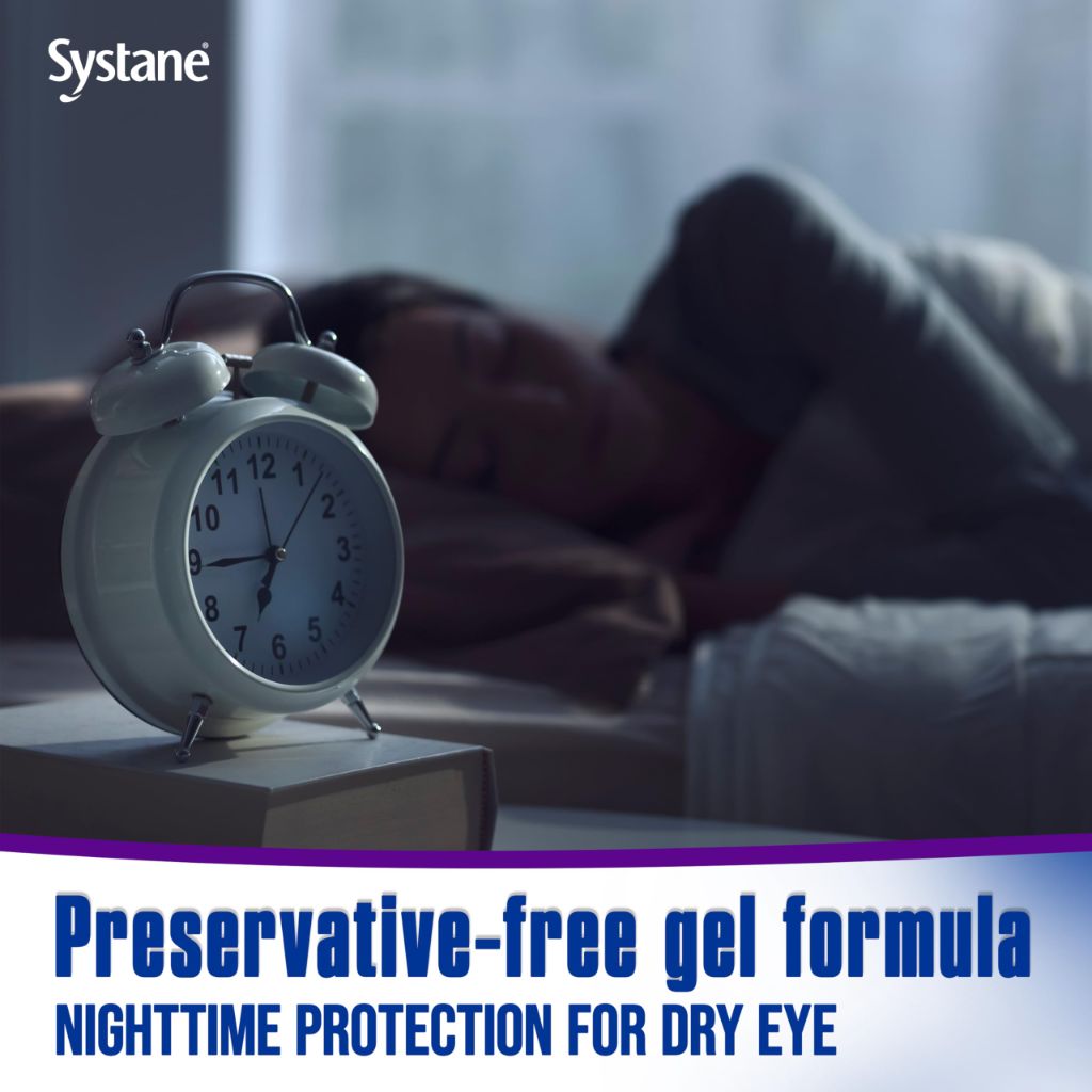 Systane Nighttime Lubricant Eye Ointment 3.5g Tube