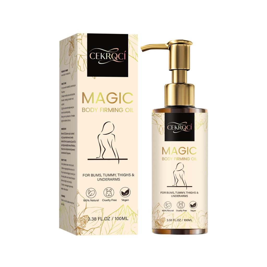 Body Oil Alternative Hydrating and Firming Skin Oil for Full Body Use (3.38 FL.OZ, Vanilla)