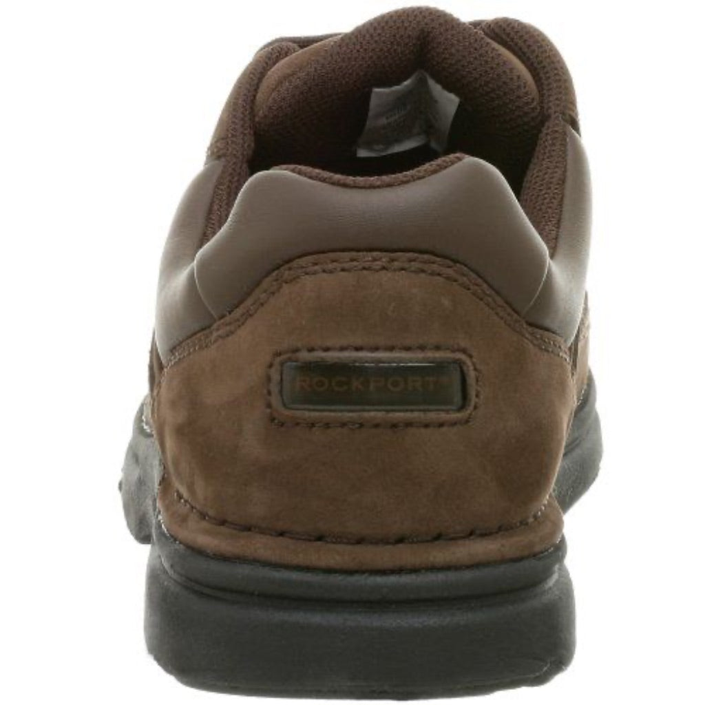 Men's Rockport Eureka Sneakers 11.5 Wide Chocolate Nubuc