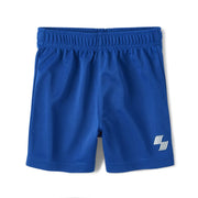 SZ 9-12M The Children's Place Baby Boys and Toddler Athletic Basketball Shorts, Renew Blue Single