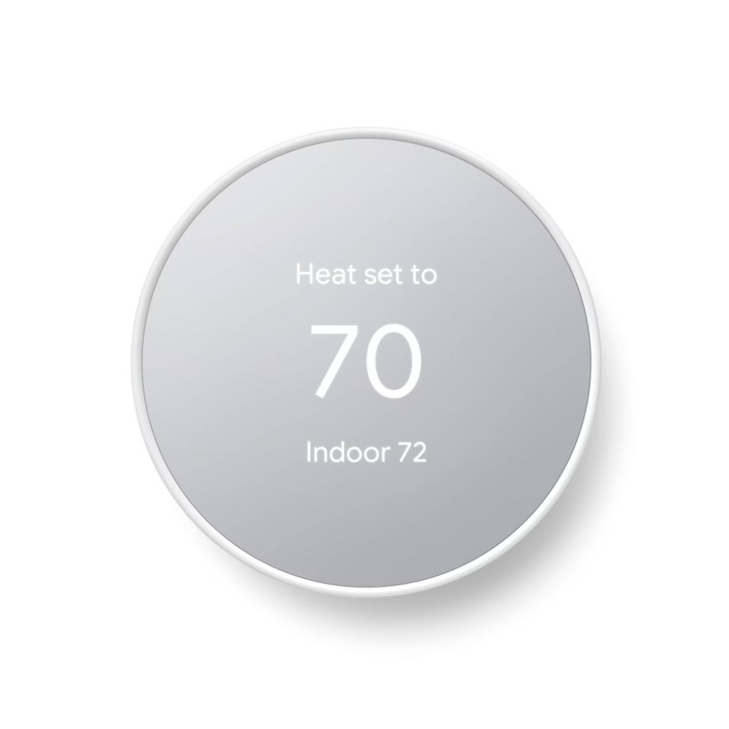 Google Nest Thermostat - Snow