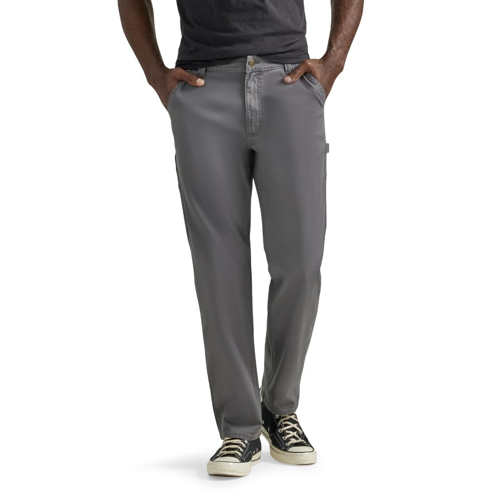 Lee Men's Legendary Workwear Carpenter Jean Painters Gray 40W x 30L
