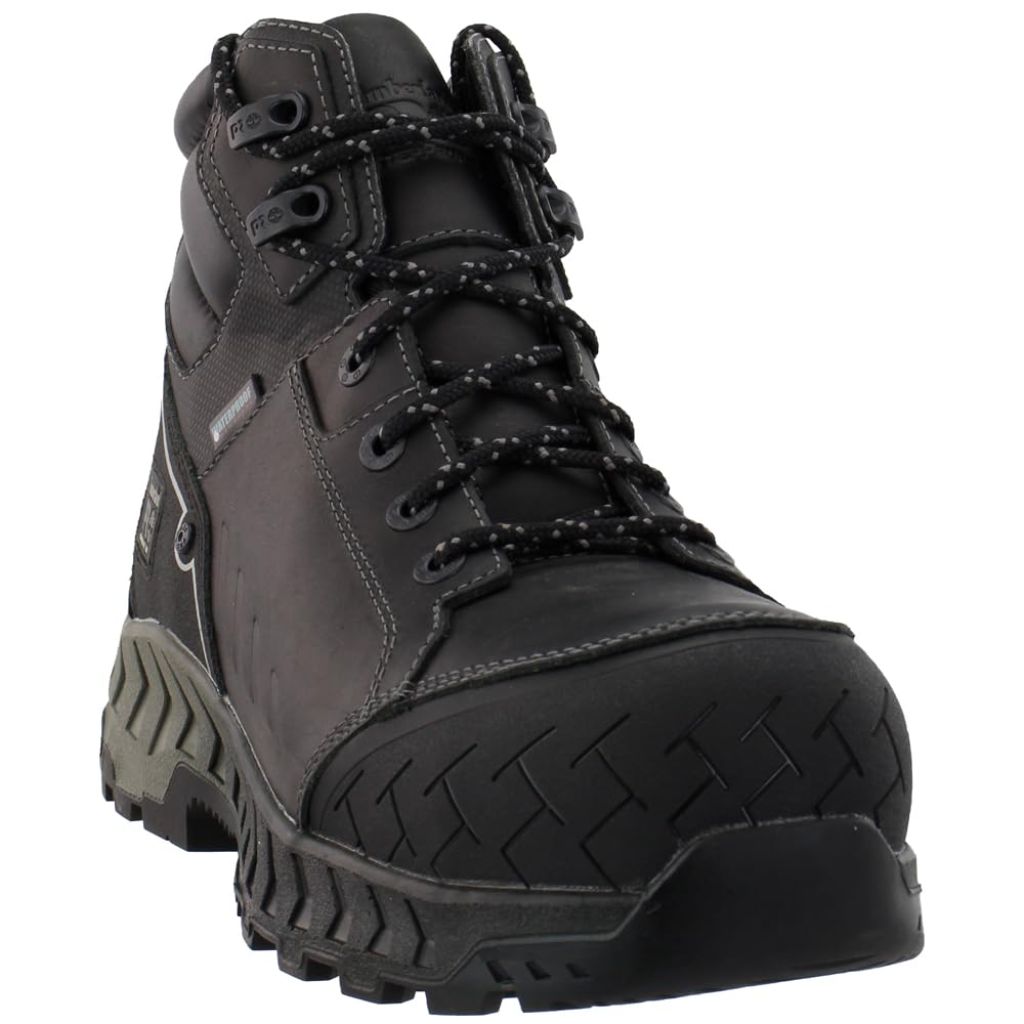 Timberland PRO Men's Work Summit 6 Inch Composite Safety Toe Waterproof Industrial Work Boot, Black, 7M
