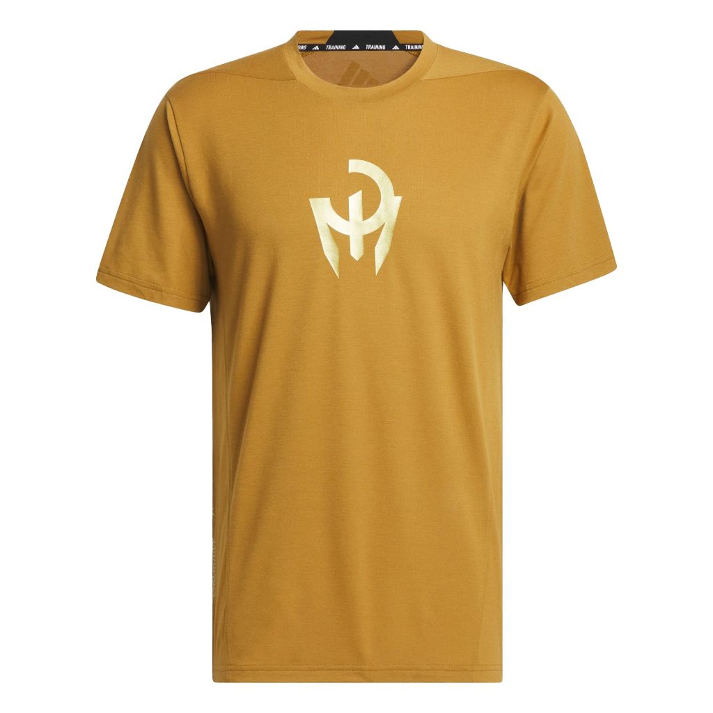 adidas Men's Mahomes Designed 4 Training T-Shirt - Bronze Strata, 2XL
