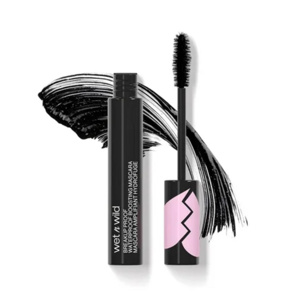 Wet n Wild Breakup Proof Waterproof Boosting Mascara - Ultra Black, 0.27 fl oz