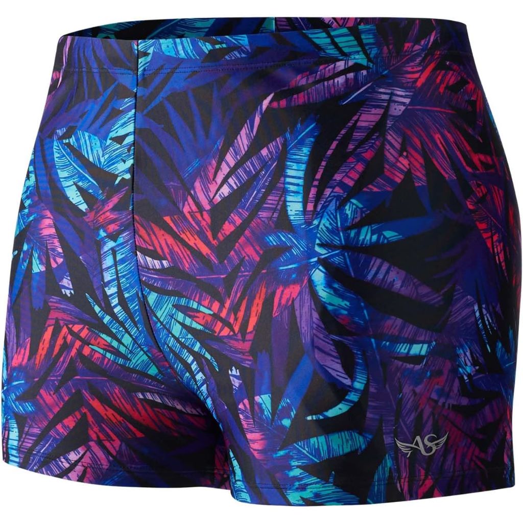 SZ XL, Angel season Swim Jammers for Men Square Leg Quick Dry Swimsuit Athletic Training Durable