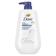 Dove Body Wash with Pump with Skin Natural  34 oz (Pack of 3)