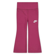 Girls' Nike Flared Leggings Pants 4 SWT Beet