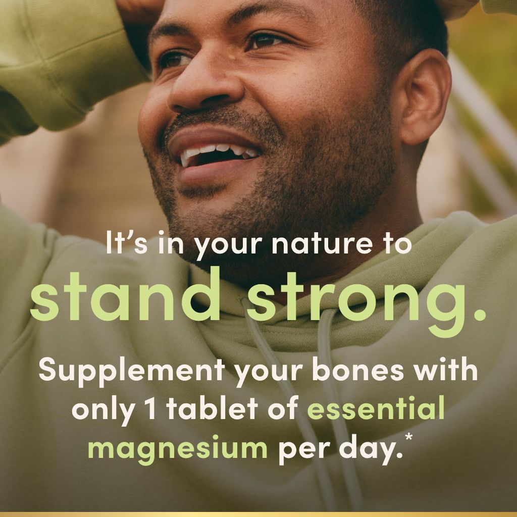 Nature's Bounty Magnesium Supplements 500mg Tablets - 200ct (2pk)