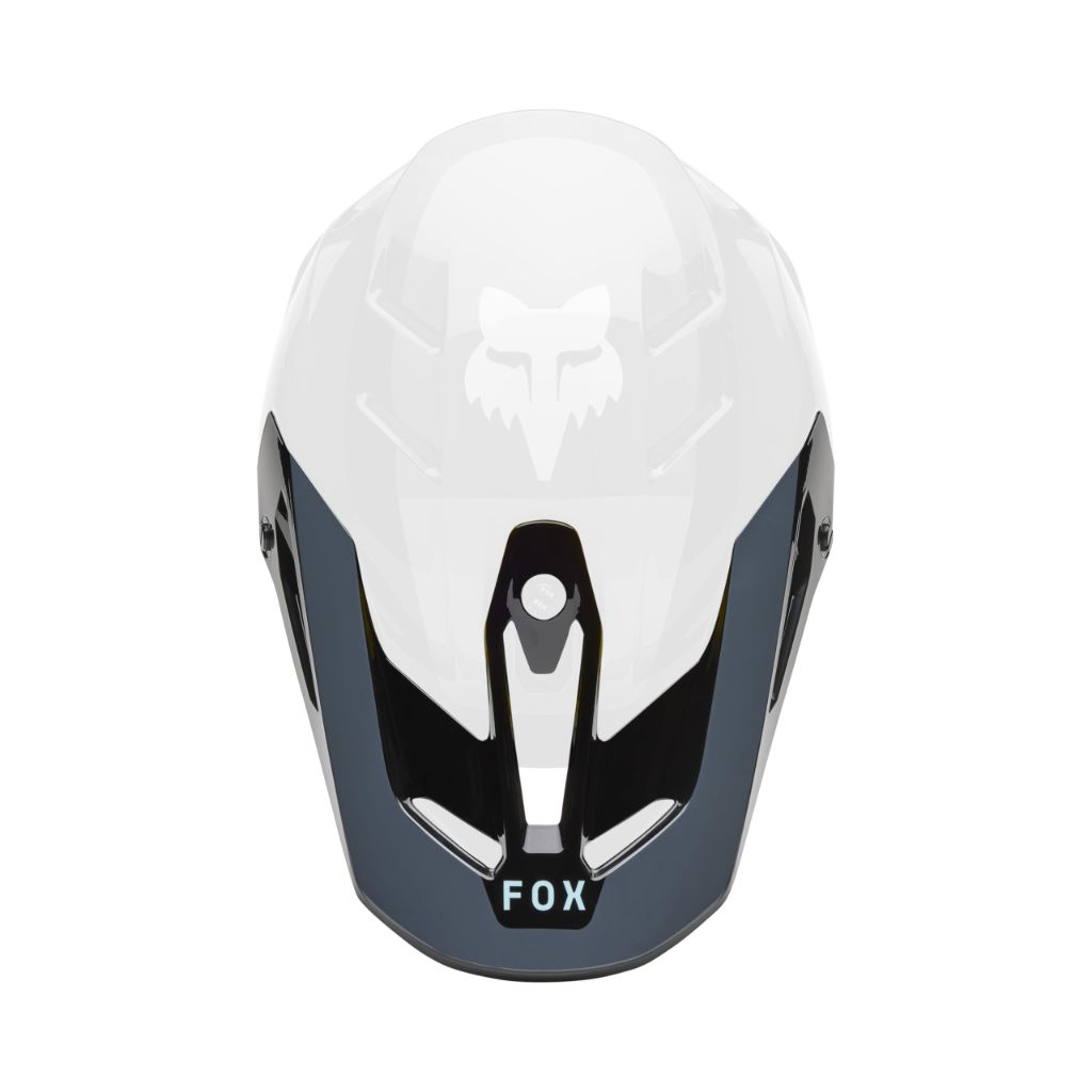 Fox Racing V3 RS Motocross Dirt Bike Helmet Visor, Fluorescent Orange Infinite, Large