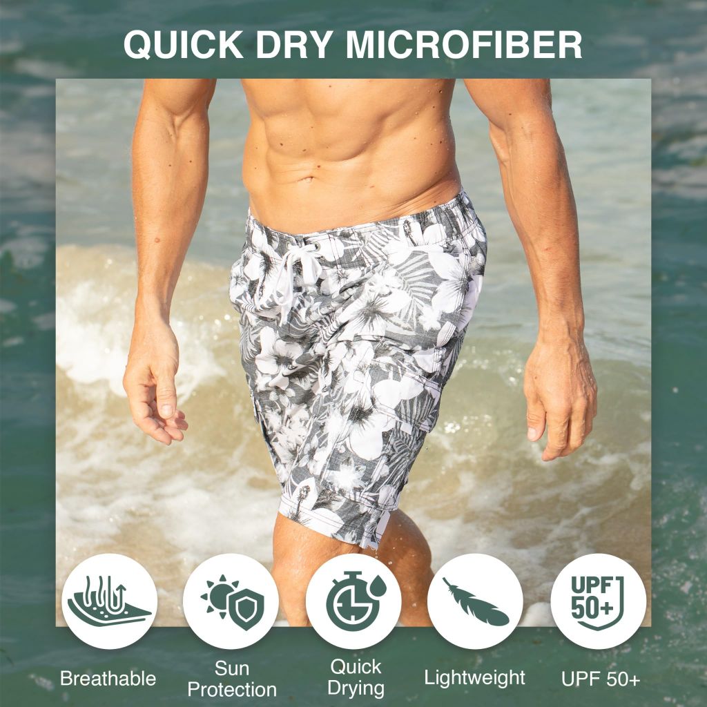 Kanu Surf 9” Infinite Men's Swim Trunks – UPF 50+ Quick-Dry (2X)