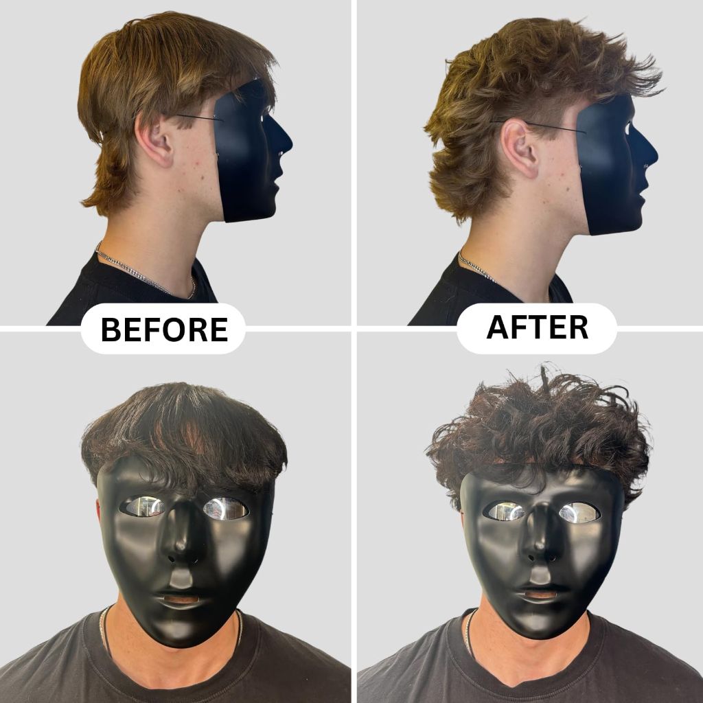 BlackMask Hair Texture Powder for Men, Easy-to-Apply Styling Powder for Dry Hair Looks